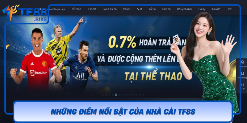 Nhung Diem Noi Bat Cua Nha Cai Tf88